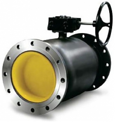 Шаровые краны с механическим редуктором LD