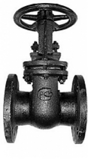 Задвижка чугунная 30ч6бр ЧАЗ