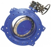 Затвор фланцевый 023F Dendor с эксцентриситетом