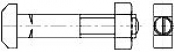 Болты DIN 7992 с большой T-образной головкой