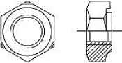Гайки DIN 929 шестигранные сварные