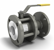Краны шаровые LD разборные тип 11с67п из стали 20 фланцевые полнопроходные/стандартнопроходные