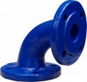 Фланцевые чугунные отводы