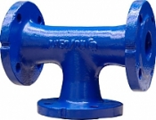 Тройники стальные фланцевые