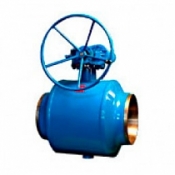 Шаровой кран КМС K1-1-F-500-PN25-000-G-E-2 полнопроходной, с редуктором