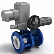 Краны шаровые LD Energy для жидкости под электропривод/пневмопривод