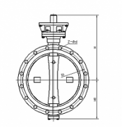 Затворы дисковые поворотные Kvant с двойным эксцентриситетом