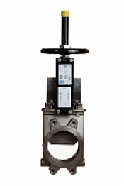 Шиберно-ножевая задвижка однонаправленного действия серии F