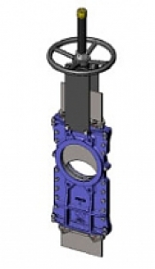 Шиберно-ножевая задвижка двунаправленного действия серии L