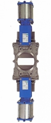 Шиберно-ножевая задвижка однонаправленного действия серии TD