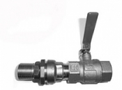 Шаровый кран тип 18/93 для задвижек AVK Combi-Cross