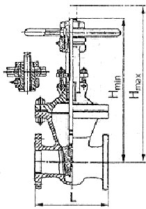 Задвижка стальная 31с18нж