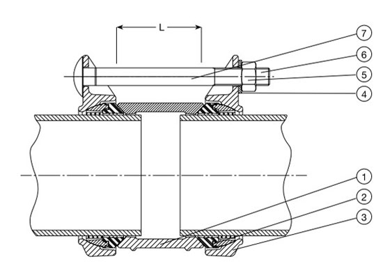 Муфта AVK соединительная SUPA PLUS 621/10
