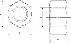 Гайки EN ISO 8673