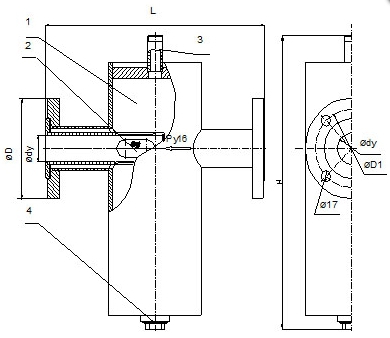 Фильтры грязеотделители - схема