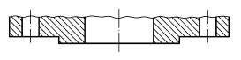  Уплотнительная поверхность фланцев DIN EN 1092-1 Form E