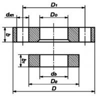 Фланец стальной ГОСТ 12822-80
