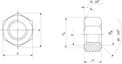 Гайки ГОСТ 5927-70