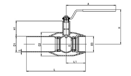 Краны стальные Vexve 101 схема