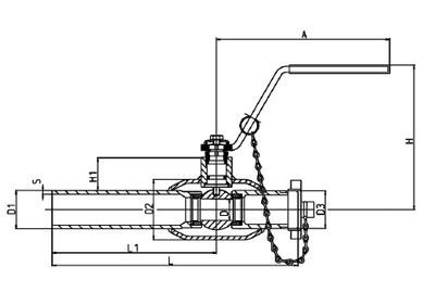 Vexve 101/G стальной кран