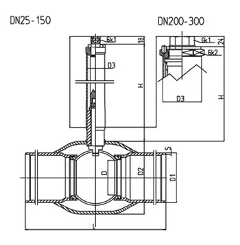Vexve 107SL кран с удлиненным штоком