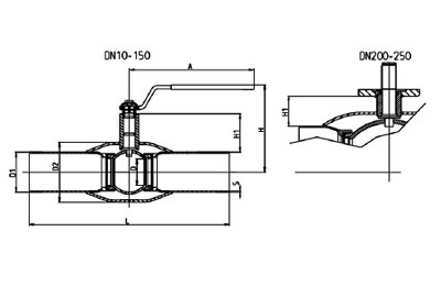 Vexve 230 краны из нержавеющей стали